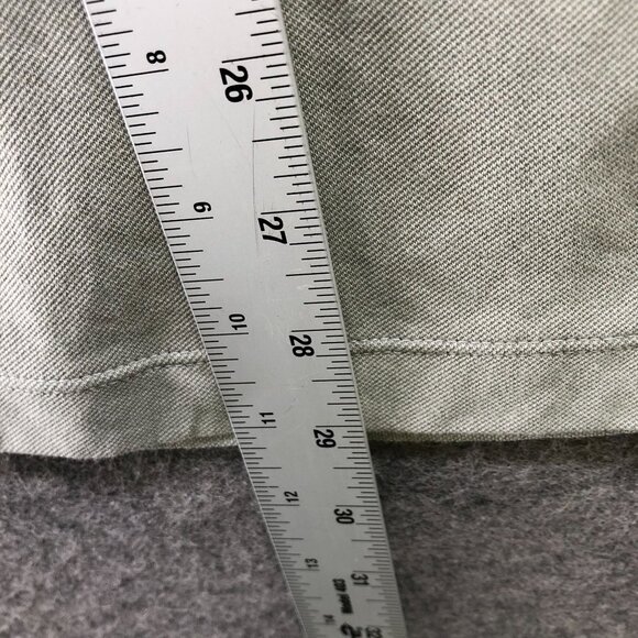 Uniqlo x Theory Airism Polo Shirt Mens XL Short Sleeve 1/4 Zip Sage Green - Picture 8 of 9